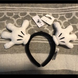 Disney Parks Mickey Mouse Glove Ears Headband